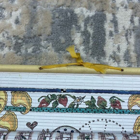 NEW Vintage Double Sided Bamboo Wall Calendar 1998 1999 29.5” x 12.5” - Picture 6 of 6